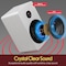 Pyle 6.5 in Bookshelf Speakers, White PSMSP6WH - alternate 4