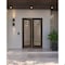 Doornmore G10502, 66.5" x 98" ( 2x32" Door) Left Hand, Mahogany SDL 5 Lite Exterior Door G10502-SW-3296_2_LI - alternate 1