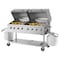 Koolmore 60 in. 8-Burner Commercial Outdoor Propane Gas Grill with 2 Roll Dome Covers in Stainless-Steel CGKIT6-D30D30 - alternate 8