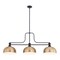 Z-Lite Melange Matte Black 3 Light Billiard 725-3MB-D13HBR - alternate 6