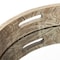 Homeroots 20in Light Brown Round Wood Indoor Outdoor Serving Tray With Handles 376022 - alternate 6