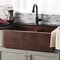 Native Trails Farmhouse Duet Copper Kitchen Sink CPK276 - alternate 2