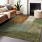 Homeroots 9' X 12' Green Copper And Beige Abstract Washable Indoor Outdoor Area Rug 603729 - alternate 8