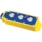 Ericson Portable Yellow Tri-Tap Outlet Box, Nema 7002 - alternate 1