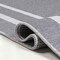 Jonathan Y Sloane Classic 2-Stripe Border Non-Slip Machine-Washable Gray/Cream 5 ft. x 8 ft. Area Rug WSH125A-5 - alternate 6