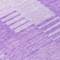 Homeroots 8' Lavender And Purple Round Striped Washable Indoor Outdoor Area Rug 581655 - alternate 8
