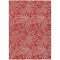 Homeroots 9' X 12' Red And Ivory Abstract Washable Indoor Outdoor Area Rug 599752 - alternate 8
