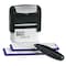 Cosco 2000Plus Create-A-Stamp One-Color Address Kit, Custom Message, Black 031557 - alternate 1