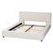 Baxton Studio Bardia Modern Cream Boucle Queen Platform Bed with Wide Railing 254-13934-ZORO - alternate 8