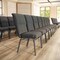Flash Furniture Advantage Charcoal Gray Discount Church Chair, 21" Wide EPCHT-111 - alternate 9