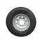 Steelbull - Steel Master SteelBull ST225/75R15 8 Ply TL Highway Rib Tire on a 5 on 4.5 Bolt Silver Modular Wheel 599374SBSIL - alternate 1