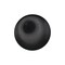 Auveco Black Snap Fastener Cap, 50PK 14830 - alternate 2