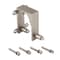 National Hardware Bypass Bracket, Sliding Door, Steel, Satin Nickel Pair N187-102 - alternate 11