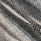 Homeroots 8' Brown Gray And Ivory Round Botanical Leaves Washable Indoor Outdoor Area Rug 581932 - alternate 7