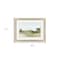 Homeroots Relaxing View Serene Landscape Silver Framed Print Wall Art 525984 - alternate 4