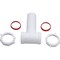 Keeney Mfg 1-1/2'' White Polypropylene Center Outlet Tee 130WK - alternate 4