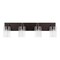 Jonathan Y Irving 27.75" 4-Light Seeded Glass/Iron Modern Contemporary LED Vanity Light, Oil Rubbed Bronze JYL7558E - alternate 10