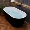 Annzi 58.66 in L, 29.53 in W, Black, Acrylic, Center FT-AZ098-59BK - alternate 11