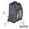 Klein Tools Tool Backpack, Black/Orange, 1680d Ballistic Weave Body; Hard Molded Polypropylene Bottom 62805BPTECH - alternate 10