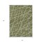 Homeroots 3' X 5' Green Abstract Washable Non Skid Indoor Outdoor Area Rug 559643 - alternate 6