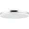 Sunlite LED 13in. Brushed Aluminum Slim Flush Mount Ceiling Light Fixture, 21W 100W= 2700K-5000K 87768-SU - alternate 1