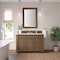 James Martin Vanities Bristol 48" Single Vanity, Saddle Brown, w/ 3 CM Tajnar Eclos Top 157-V48-SBR-3TJR - alternate 4