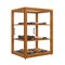 Koolmore 21 In. Artisan Wooden Bakery Display Upright Case 3.5 Cu ft, light color KM-BDW-25L - alternate 9