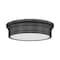 Z-Lite Bentley Matte Black 1 Light Flush Mount 7702F16-MB-LED - alternate 6