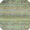 Homeroots 8' Artichoke Green Blue And Black Round Floral Washable Indoor Outdoor Area Rug 606172 - alternate 7