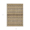 Homeroots 9' X 12' Gold Brown And Beige Moroccan Washable Indoor Outdoor Area Rug 594326 - alternate 6