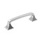 Amerock Ville 3-3/4 inch (96mm) Center-to-Center Polished Chrome Cabinet Pull, 25PK 25VMP3677526 - alternate 1