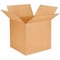 Universal Cubed Fixed-Depth Brown Corrugated Shipping Boxes, RSC, Large, 11"x15"x6", Brown Kraft, 25PK 698241 - alternate 1