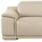 Homeroots 76in Cream and Silver Italian Leather Power Reclining Loveseat 720513 - alternate 7
