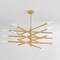 Corbett Lighting Strasbourg 18 Light Integrated LED Chandelier in Vintage Brass 501-56-VB - alternate 7
