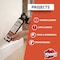 Krakenbond Premium Siliconized Caulk - All Purpose, Indoor & Outdoor, Paintable, 10.1 oz, White KR401WHACS - alternate 4