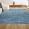 Jonathan Y Cole Modern Minimalist Pinstripe High-Low Blue/White 8 ft. x 10 ft. Area Rug CAR101B-8 - alternate 7
