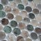 Apollo Tile Lucenza 12x12 in. Green Beige Matte Recycled Glass Penny Round Mosaic Tile (10.56 sq ft/case) 12PK APLGIO88SWRPENA - alternate 7
