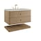 James Martin Vanities Allamari 36" Single Vanity, Dune Mist w/ 3 CM Siberian Silestone Top D640-V36-DMS-WSFR - alternate 10
