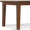 Homeroots 66" Walnut Wood Dining Table 640726 - alternate 4
