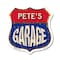 Signmission Pete's Garage, 6 Inch X 6 Inch, Plastic Sign SHI-P-6-383-PETE - alternate 1