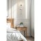 Z-Lite Dominique Polished Nickel 1 Light Wall Sconce 2012-1S-PN - alternate 6
