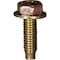 Auveco License Plate Screw M6-1.0 x 20mm Zinc & Yellow, 50PK 25209 - alternate 1