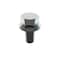Zoro Select Not Graded, 1/2"-13 Standard Flange Bolt, Plain Stainless Steel, 1 in L, 10 PK 31-SFH-50C-100 - alternate 1