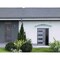 Vdomdoors Front Exterior Prehung Steel Door Ronex0131 Grey Sidelight Exterior Window Sidelite Entry Metal RONEX0131EXD-GRE-W36+16 X H80-LH-I - alternate 6