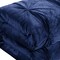 Homeroots Navy Blue Queen Polyester 130 Thread Count Washable Down Comforter Set 528905 - alternate 8