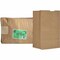 Ajm Squat Grocery Bags, Natural Kraft, Paper, Grocery, Supplies, 500PK SQ50NP5CHD - alternate 3
