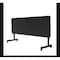 Correll Rectangle Econoline TFL Flip Top Table, 72 in W, 23 in to 31 in H, Particleboard Top, Black Granite FTM2472TF-07 - alternate 8