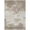 Homeroots 5' X 8' Taupe And Beige Abstract Washable Indoor Outdoor Area Rug 599527 - alternate 4
