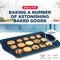 Bakkenamster BAKKEN Kitchen Baking Pan Set, Oven Safe Tray, Up To 450 Deg F, 3PK BKBSBLUE3 - alternate 7