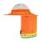 Dome75 DYNAMIC Series Mesh Hard Hat Sun Brim, HiVis Orange, One Size DNS843 - alternate 6